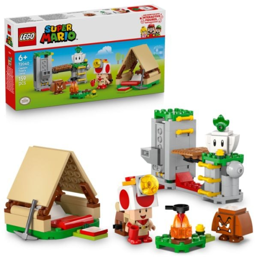 LEGO® Super Mario™: Kapitän Toad-Camp (72040); Spielzeug für Jungen und Mädchen; Geschenk für Fans