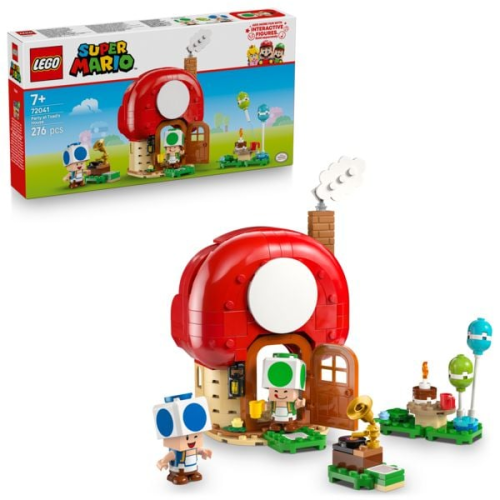 LEGO® Super Mario™: Party beim Toad-Haus (72041); Spielzeug für Jungen, Mädchen und Fans