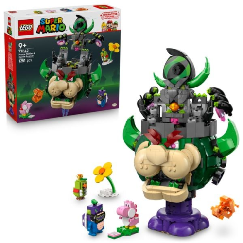LEGO® Super Mario™: Prinz Florian & Schloss-Bowser (72042); Spielset für Gamer