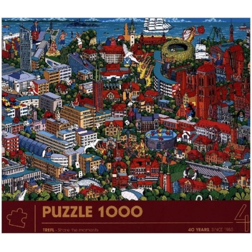 Puzzle Premium Plus 1000 Jubiläum - Danzig, Gdynia, Sopot