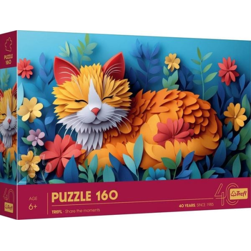 Puzzle Premium Plus 160 Jubiläum - Katze