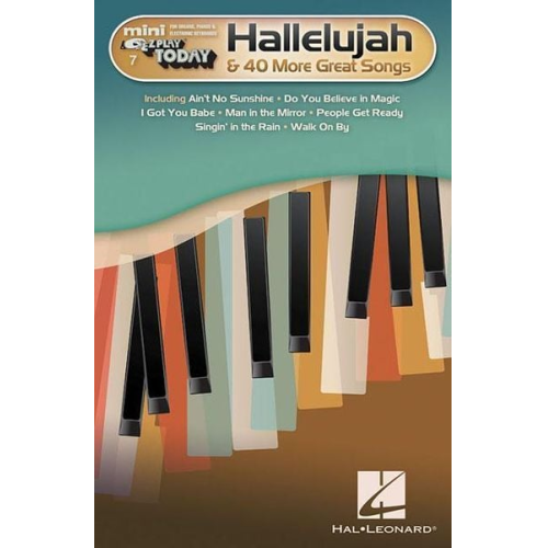 Hal Leonard Publishing Corporation (COR) - Hallelujah & 40 More Grt Songs