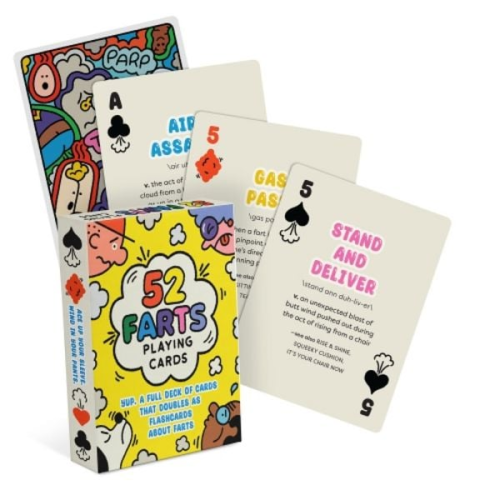 52 Farts Playing Cards