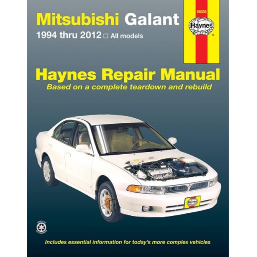 J H Haynes - Mitsubishi Galant 1994-12
