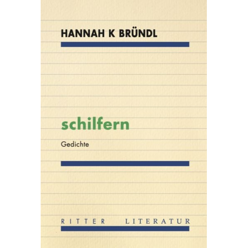 Hannah K. Bründl - Schilfern
