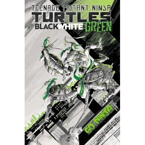 Dave Baker Paulina Ganucheau Declan Shalvey Tyler Boss Riley Rossmo - Teenage Mutant Ninja Turtles: Black, White, and Green