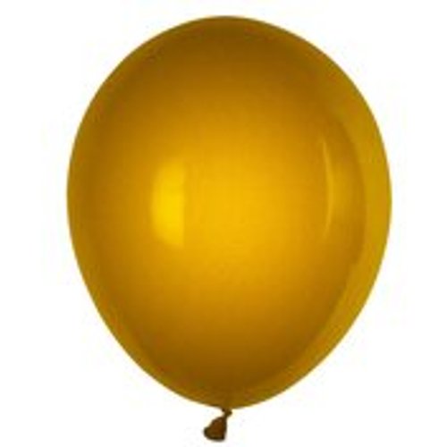 Luftballons gold O 250 mm, Größe 'M', 100 Stk.