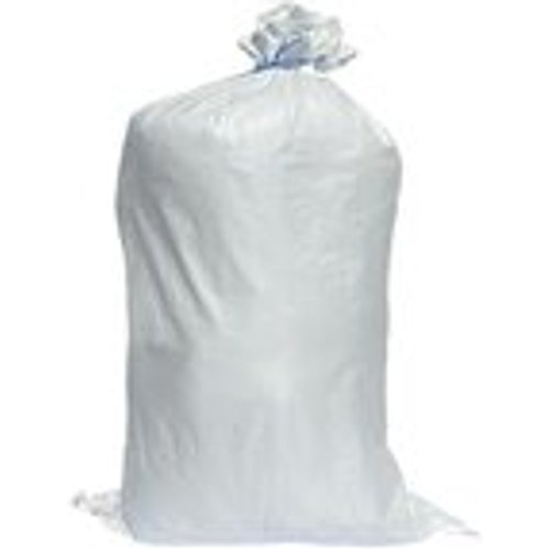 Schwerlastsack Gewebesack Hochwassersack Getreidesack Lagersack PP mit rotem Streifen 500 x 900 mm 30 kg weiss