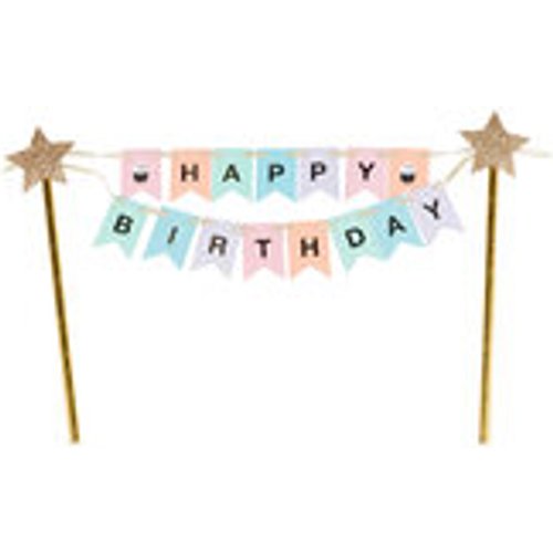 Tortenstecker Cake Topper 'Happy Birthday'  33 x 21cm