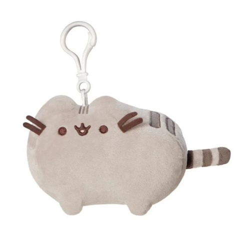 Aurora 61534 - Pusheen Classic Keyring, Schlüsselanhänger, Plüschtier, ca. 10 cm
