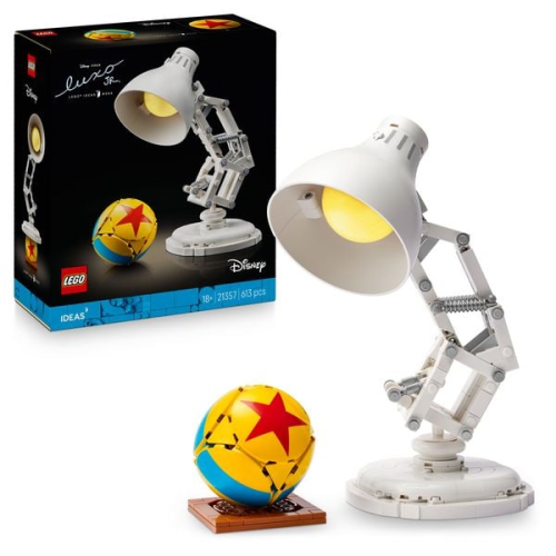 LEGO Ideas 21357 Disney Pixar Luxo Jr. Set für Erwachsene, Spielzeug