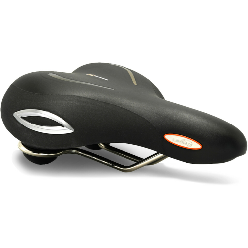 Selle Royal Fahrradsattel Lookin Relaxed Stracciatella Schwarz