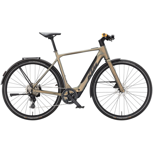 KTM MACINA URBANATOR SX, 9 Gang Kettenschaltung, Herrenfahrrad, Diamant, Modell 2025, 28 Zoll 49 cm olive pearl matt (black+amber)