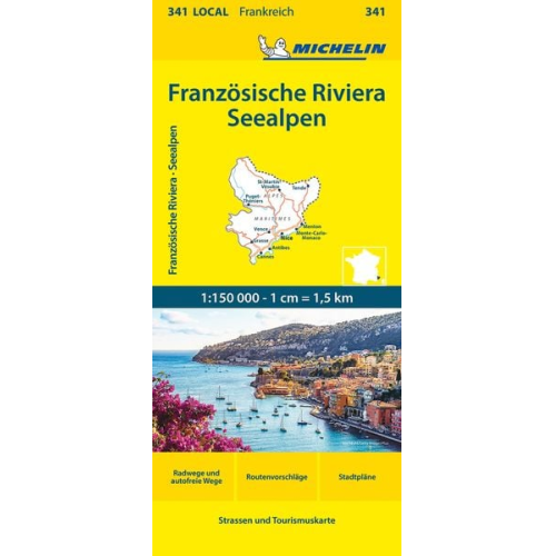 Michelin Französische Riviera - Seealpen