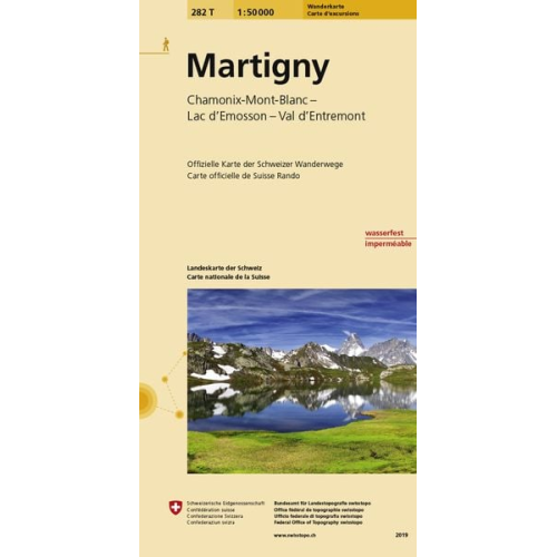 Swisstopo 1 : 50 000 Martigny