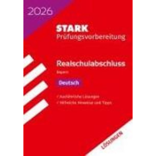Thomas Killinger Marion der Kammer - STARK Lösungen zu Deutsch - Realschulabschluss 2026 Bayern - Prüfungsvorbereitung inkl. Basistraining