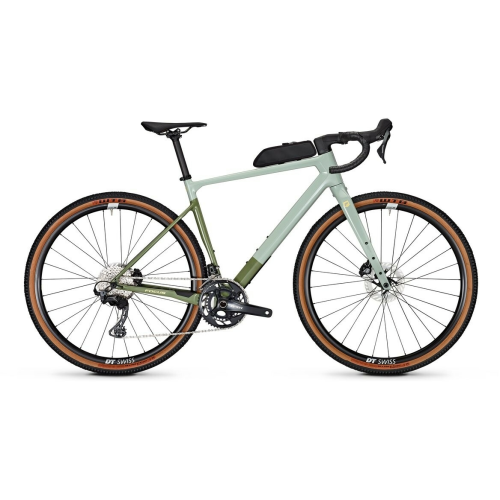 FOCUS ATLAS 8.8, 22 Gang Kettenschaltung, Erwachsenenfahrrad, Diamant, Modell 2025, 28 Zoll 57 cm skygrey glossy / mineralgreen glossy