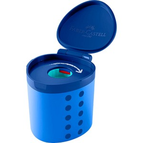 FABER-CASTELL Dosenspitzer Grippy blau
