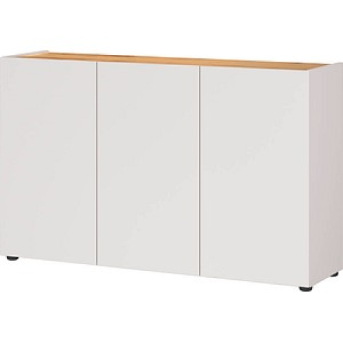 GERMANIA Sideboard Adrano, 2231-605 grafit, navarra-eiche 120,0 x 34,0 x 75,0 cm
