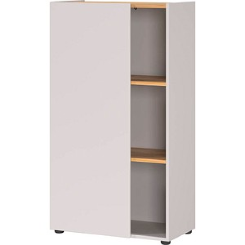 GERMANIA Aktenschrank Adrano, 2232-605 eiche, kaschmir 2 Fachböden 61,0 x 34,0 x 110,0 cm