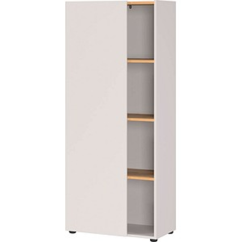 GERMANIA Aktenschrank Adrano, 2233-605 eiche, kaschmir 3 Fachböden 61,0 x 34,0 x 145,0 cm