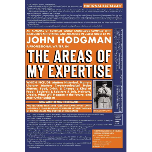 John Hodgman - The Areas of My Expertise