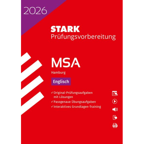 STARK Englisch - MSA 2026 Hamburg - Prüfungsvorbereitung