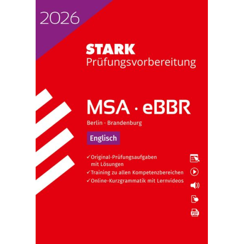STARK Englisch - MSA/eBBR 2026 Berlin/Brandenburg - Prüfungsvorbereitung