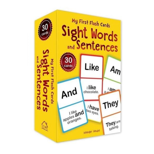 My First Flash Cards: Sight Words and Sentences (Flash Cards for Children)
