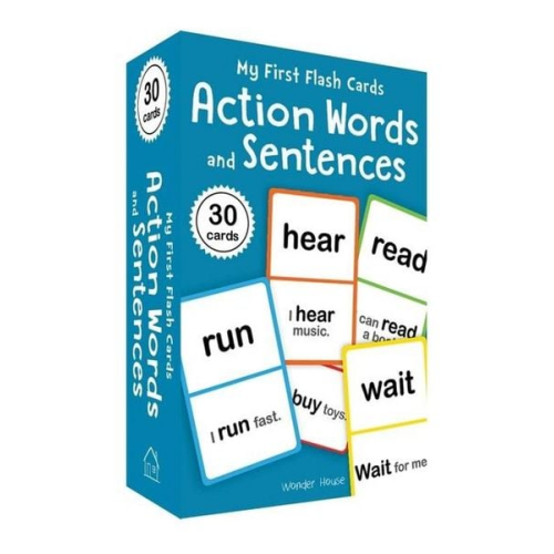 My First Flash Cards: Action Words and Sentences (Flash Cards for Children)