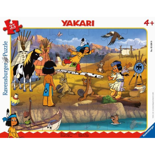 Ravensburger - Yakari - Mit Freunden im Freien spielen, 35 Teile
