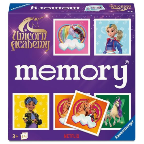 Memory® Unicorn Academy - Gesellschaftsspiel & Brettspiel ab 3 Jahre