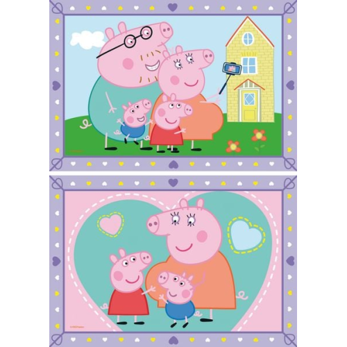 CreArt, Malen nach Zahlen Junior Peppa Wutz - Peppa's Familie