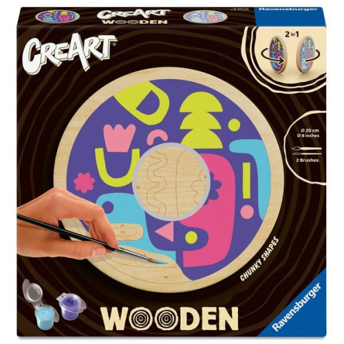 CreArt Wooden - Eckige Formen