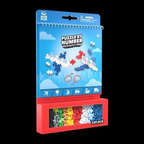 Plus-Plus - 125 Kreativ Bausteine Puzzle Transport