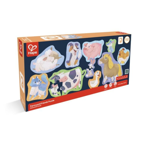 Hape - Bauernhof-Puzzle