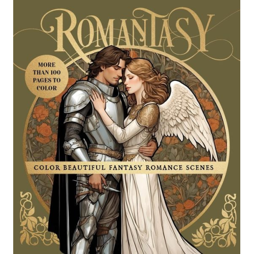 Editors of Chartwell Books - Romantasy Coloring Book
