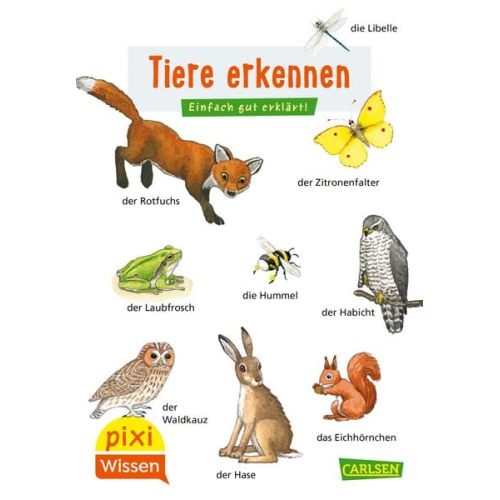 Hanna Sörensen - Pixi Wissen 30: Tiere erkennen