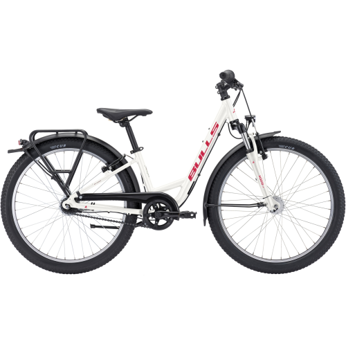 BULLS TOKEE STREET GIRL 26 7G inner, 7 Gang Nabenschaltung, Jugendfahrrad, Wave, Modell 2025, 26 Zoll 37 cm metallic off-white