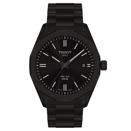 Tissot T151.422.33.051.00 Herrenuhr Solar PRC 100 Schwarz