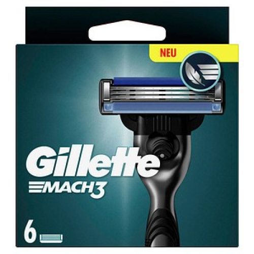 Gillette Mach3 Rasierklingen 6 St.