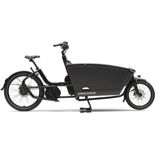 Urban Arrow FamilyNext Advanced Automatiq 545Wh Tektro Dorado AUT P, stufenlose Nabenschaltung, Unisex, Lastenrad, Modell 2025, 20 / 26 Zoll 36 cm schwarz