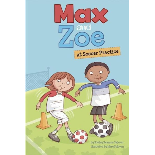 Shelley Swanson Sateren - Max and Zoe at Soccer Practice