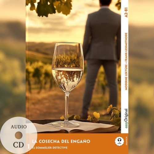 Elena Vallejo - La Cosecha del Engaño - Spanische Krimi-Lektüre A2-B1 (+ Audio-CD)