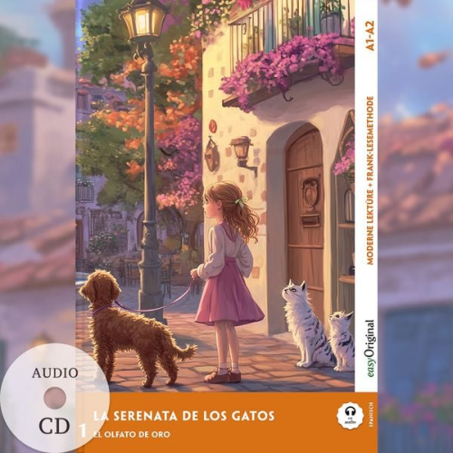 Elena Vallejo - La Serenata de los Gatos - Spanische Krimi-Lektüre A1-A2 (+ Audio-CD)