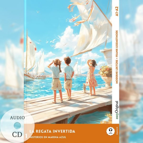Elena Vallejo - La Regata Invertida - Spanische Krimi-Lektüre A1-A2 (+ Audio-CD)