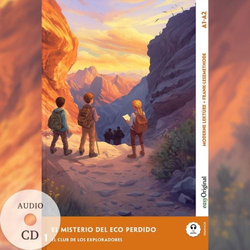 Elena Vallejo - El Misterio del Eco Perdido - Spanische Krimi-Lektüre A1-A2 (+ Audio-CD)