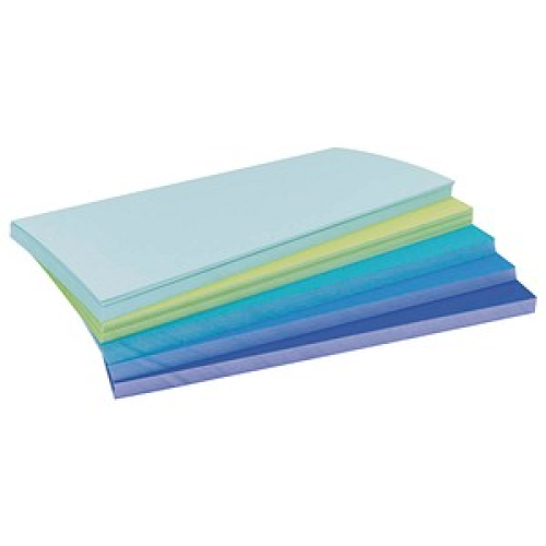 magnetoplan Moderationskarten Sea farbsortiert 20,0 x 10,0  cm, 250 St.