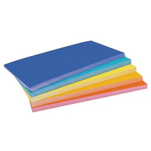magnetoplan Moderationskarten Rainbow farbsortiert 20,0 x 10,0  cm, 250 St.