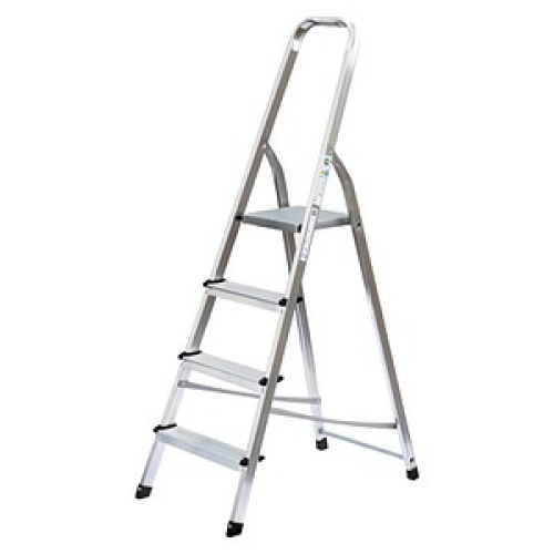 MUNK Stehleiter 11125 alu 4 Stufen, H: 157,5 cm